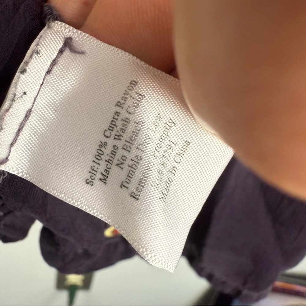 Johnny Was Artisan Embroidered Floral Tunic - Picture 6 of 6